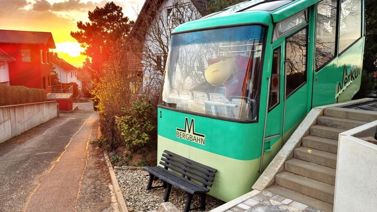 فيلا Exklusives Holzhaus Mit Bergbahn - Baden-Baden Im Schwarzwald المظهر الخارجي الصورة