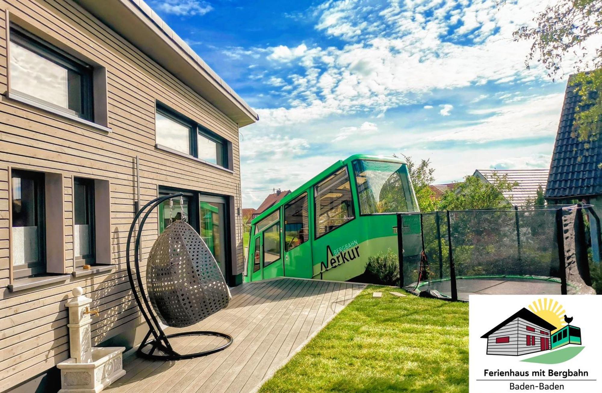 فيلا Exklusives Holzhaus Mit Bergbahn - Baden-Baden Im Schwarzwald المظهر الخارجي الصورة